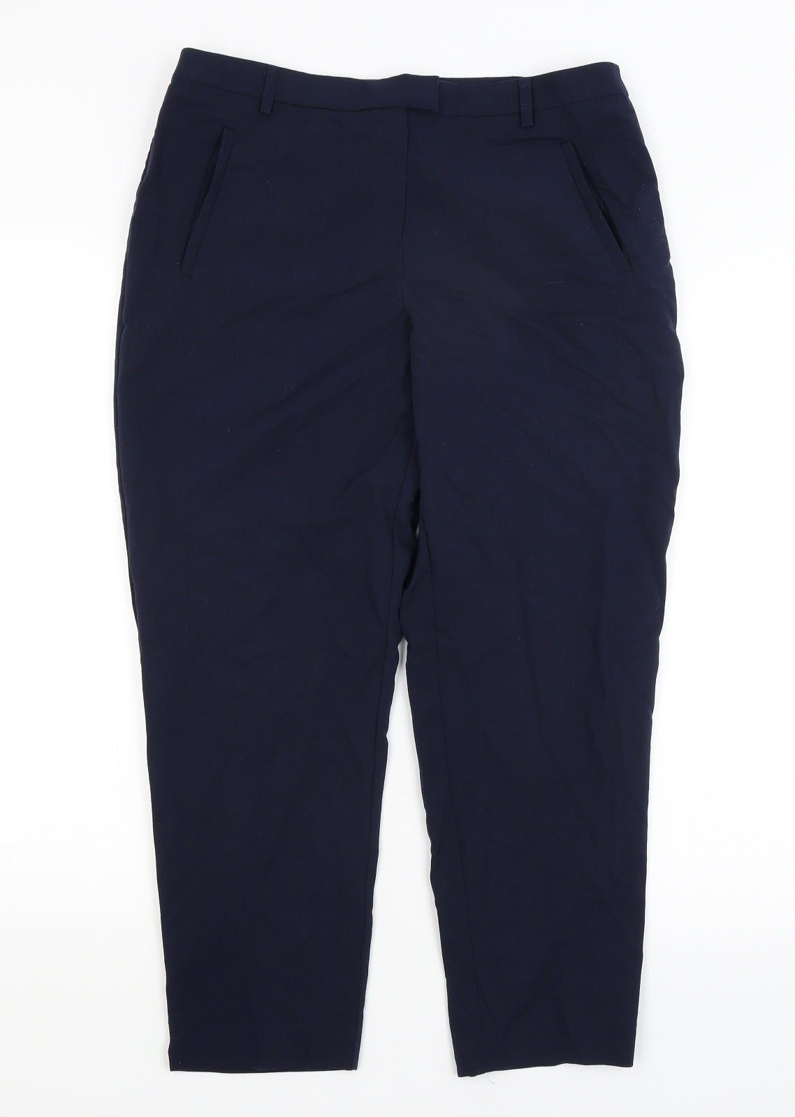 NEXT Womens Blue   Trousers  Size 12 L24.5 in