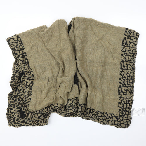 Avon Womens Beige Animal Print  Cape Jumper One Size  - Leopard print