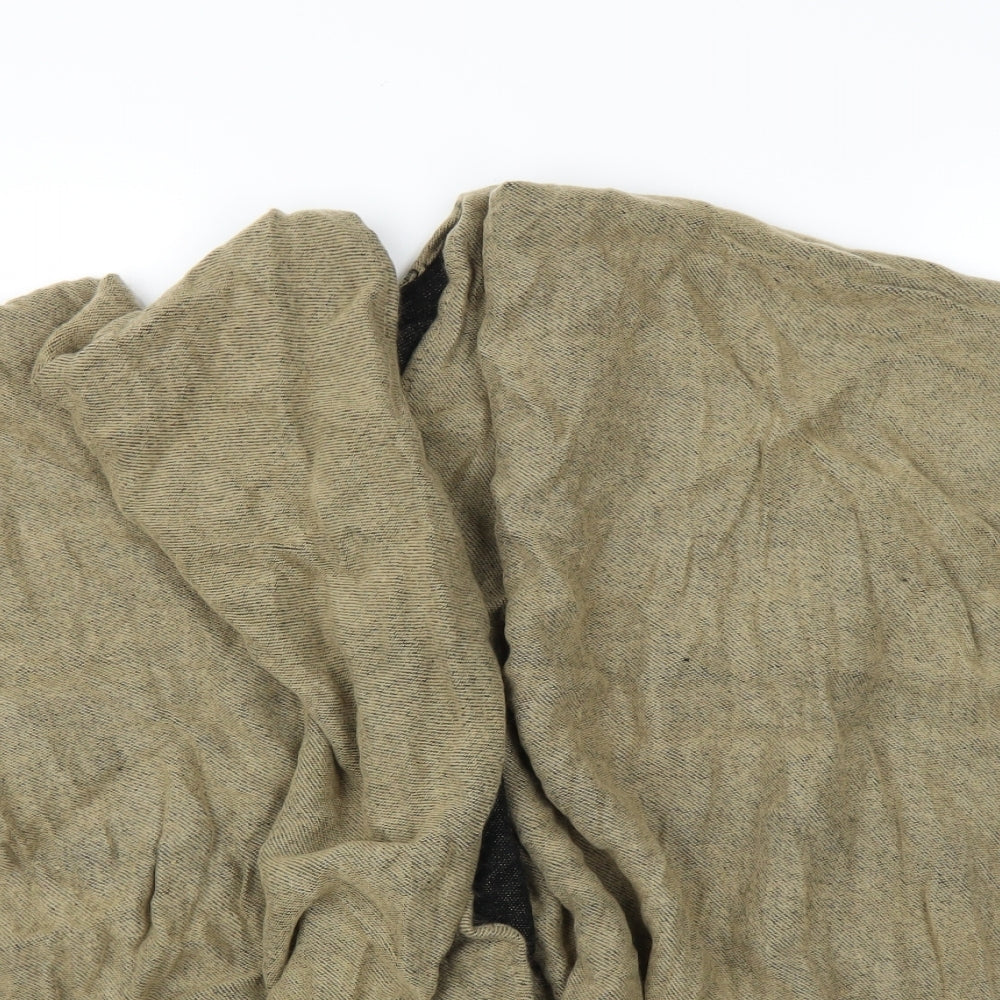 Avon Womens Beige Animal Print  Cape Jumper One Size  - Leopard print