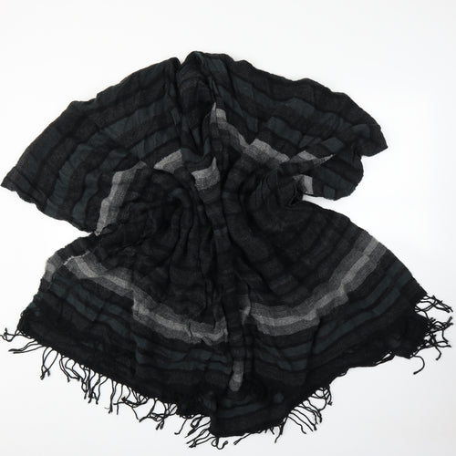 Preworn Womens Grey Striped  Cape Jumper One Size