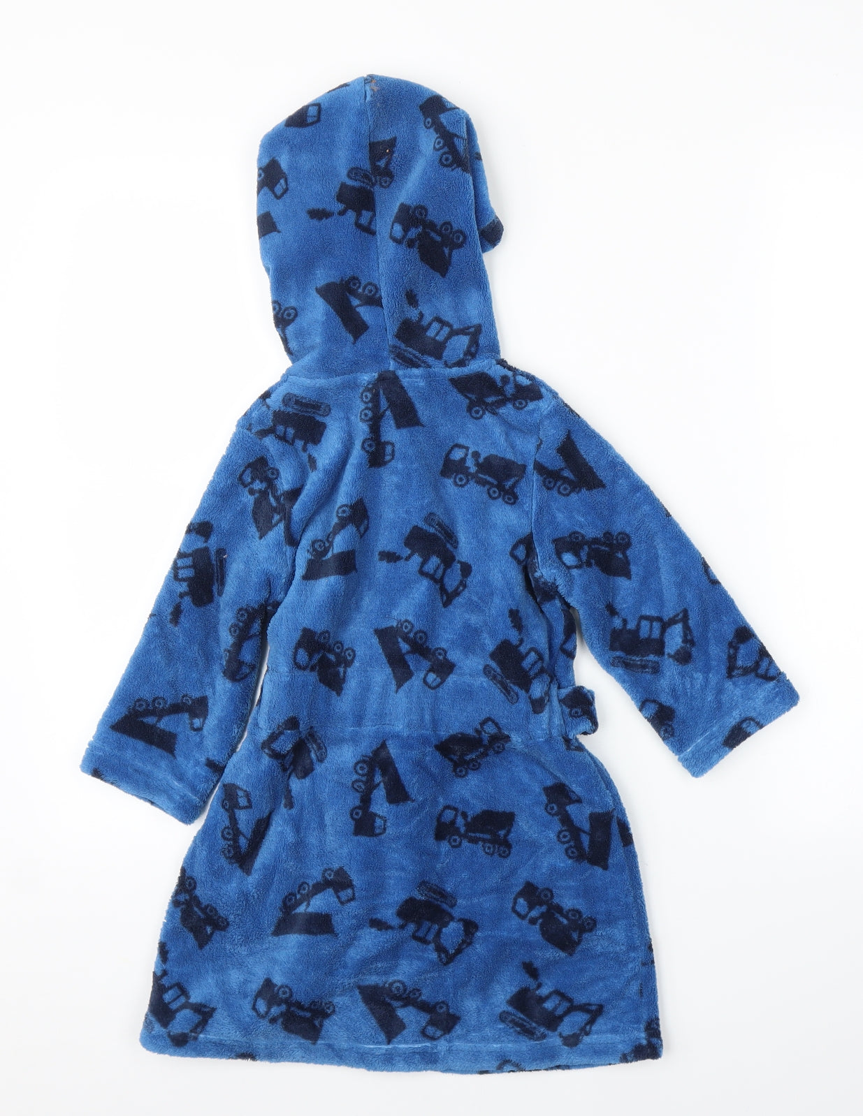 KappAhi Boys Blue Solid  Chemise Robe Size 18-24 Months
