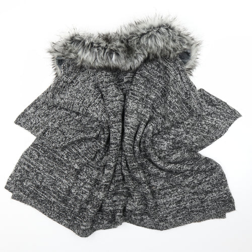 Primark Womens Grey   Cape Jumper One Size