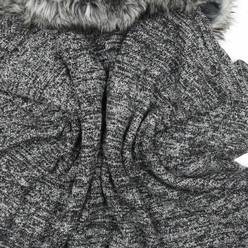Primark Womens Grey   Cape Jumper One Size