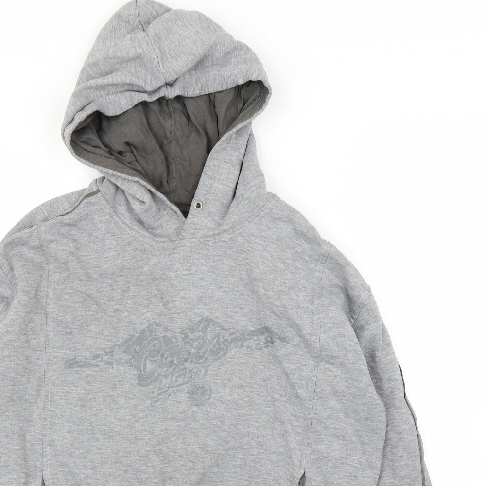 Preworn Mens Grey   Pullover Hoodie Size L