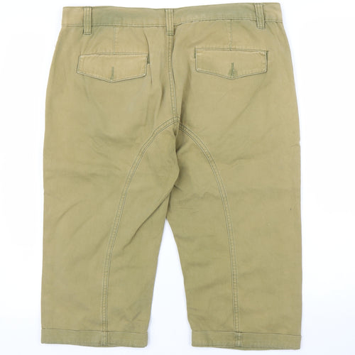 Primark Mens Beige   Cropped Trousers Size 34 in