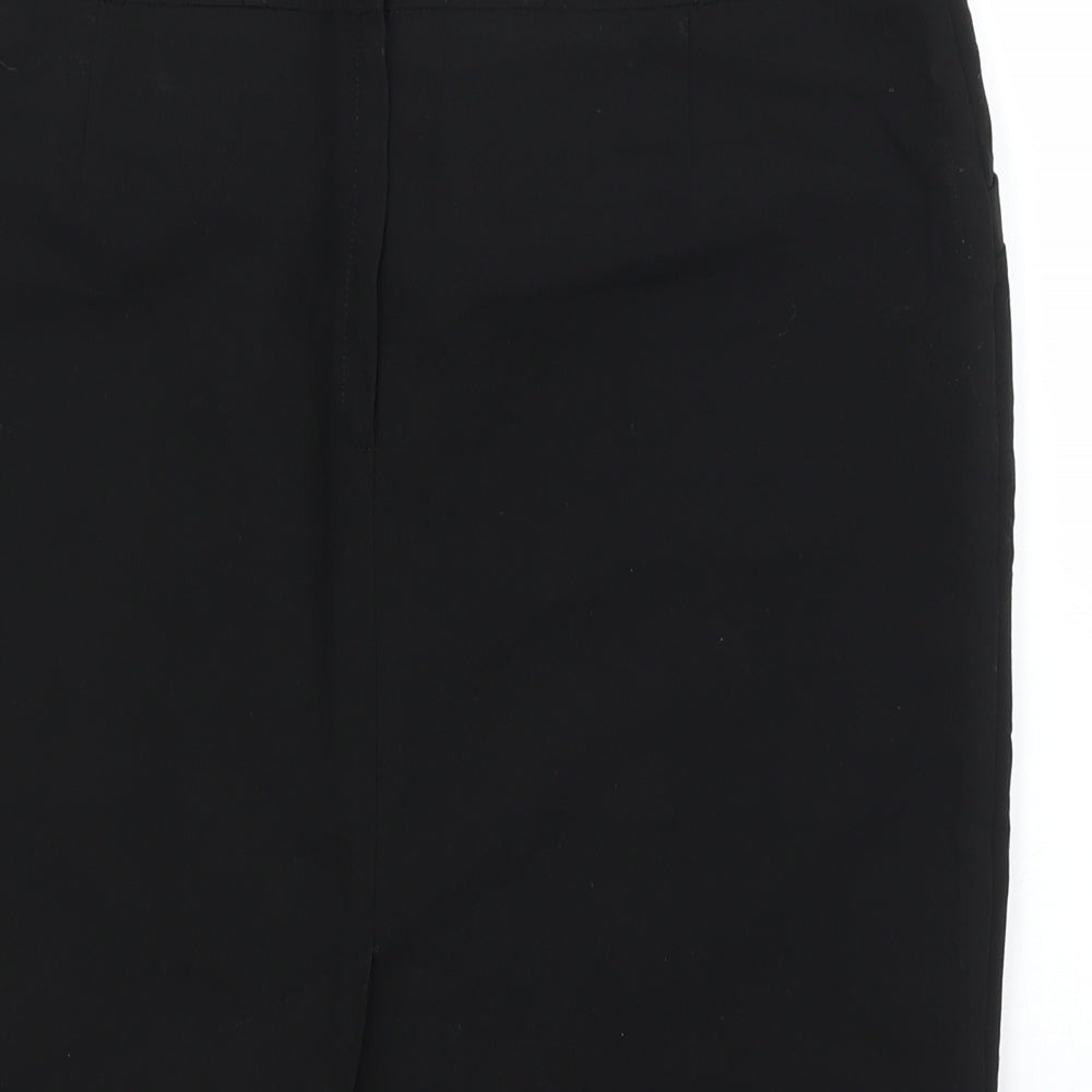 Dorothy Perkins Womens Black   Straight & Pencil Skirt Size 12