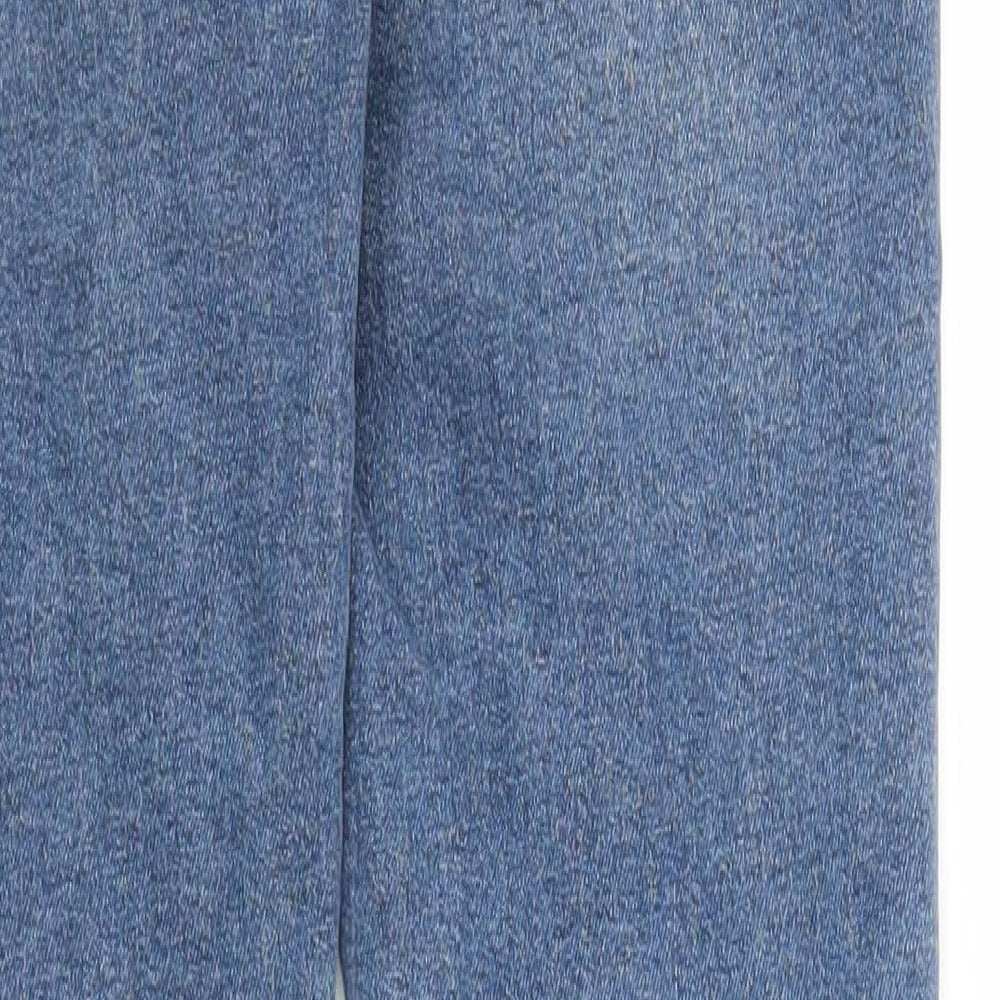Topshop Womens Blue  Denim Skinny Jeans Size 24 in L28 in
