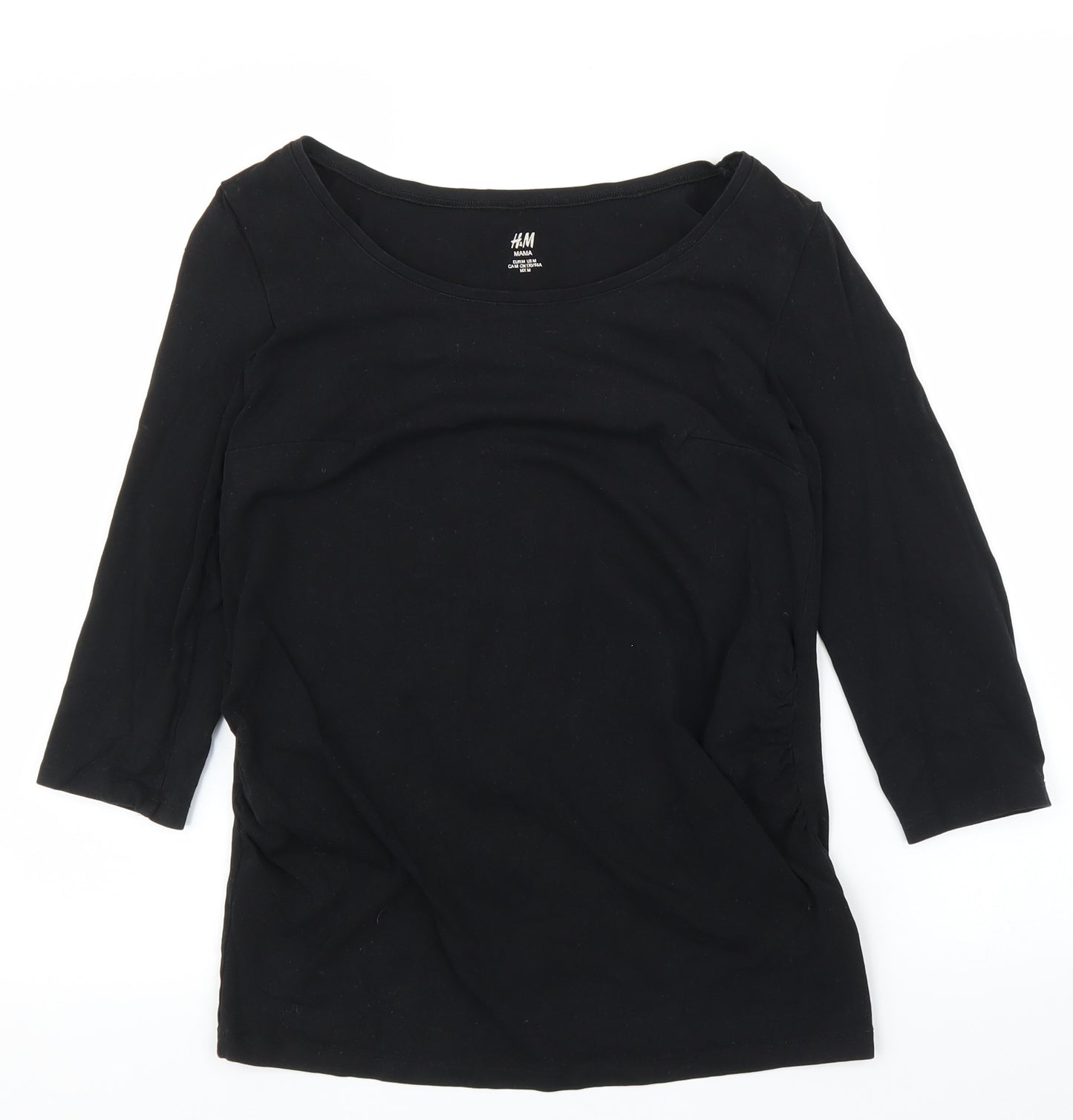 H&M Womens Black   Basic T-Shirt Size M