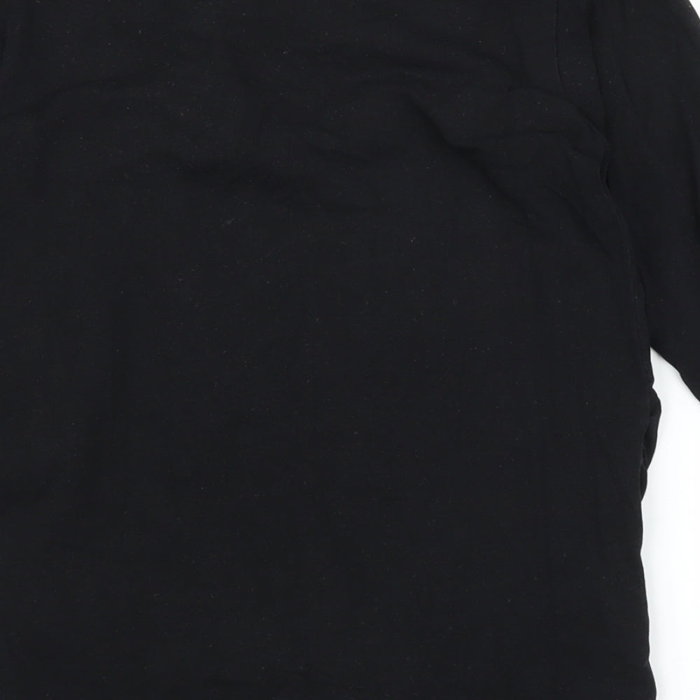 H&M Womens Black   Basic T-Shirt Size M