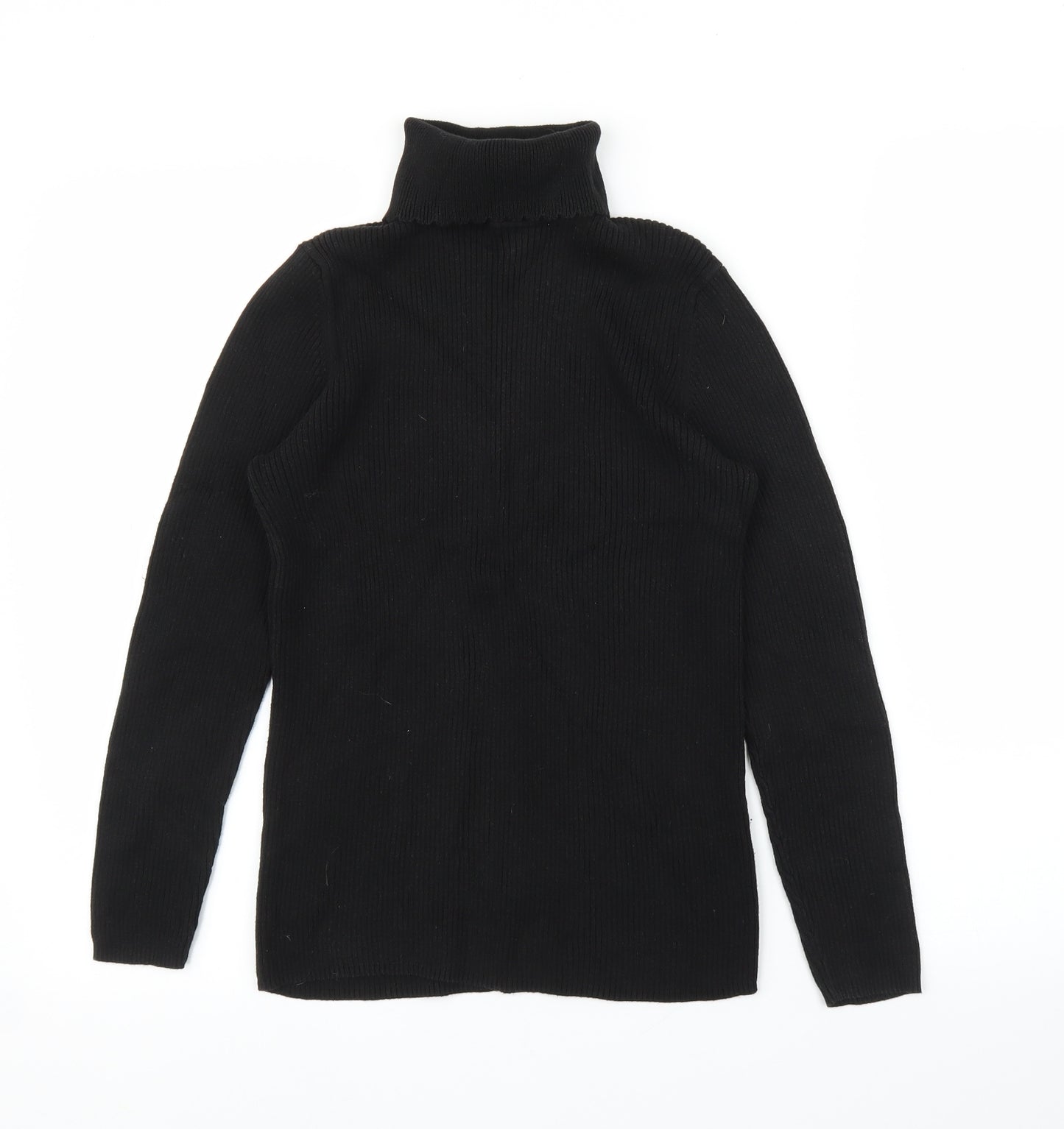 George Girls Black   Pullover Jumper Size 11-12 Years