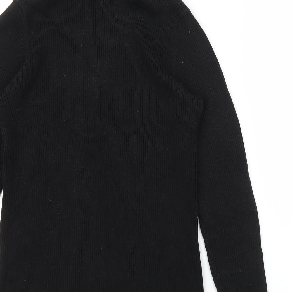George Girls Black   Pullover Jumper Size 11-12 Years