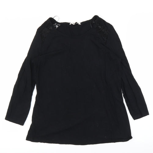 TU Womens Black   Basic T-Shirt Size 8