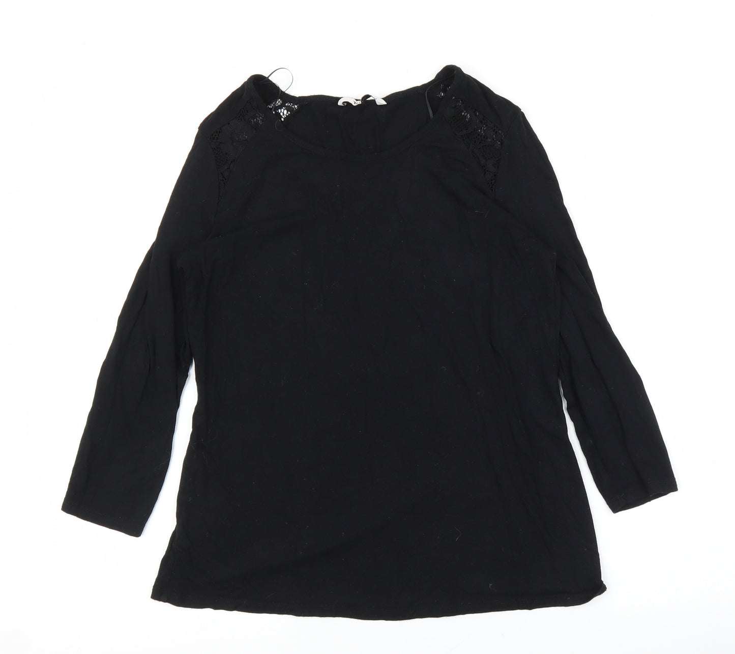TU Womens Black   Basic T-Shirt Size 8