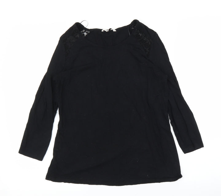TU Womens Black   Basic T-Shirt Size 8