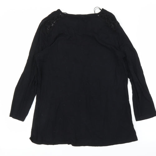 TU Womens Black   Basic T-Shirt Size 8