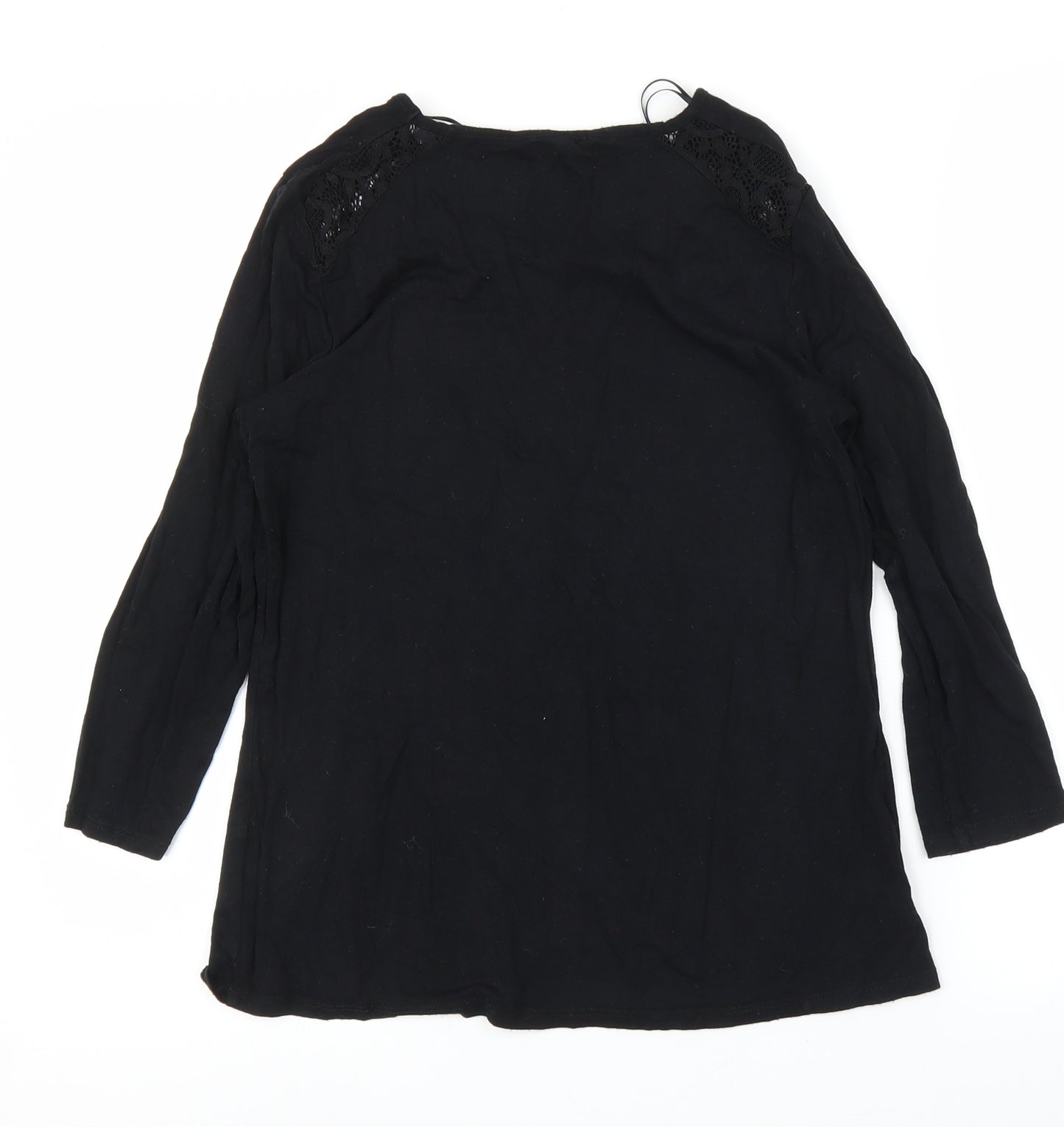 TU Womens Black   Basic T-Shirt Size 8