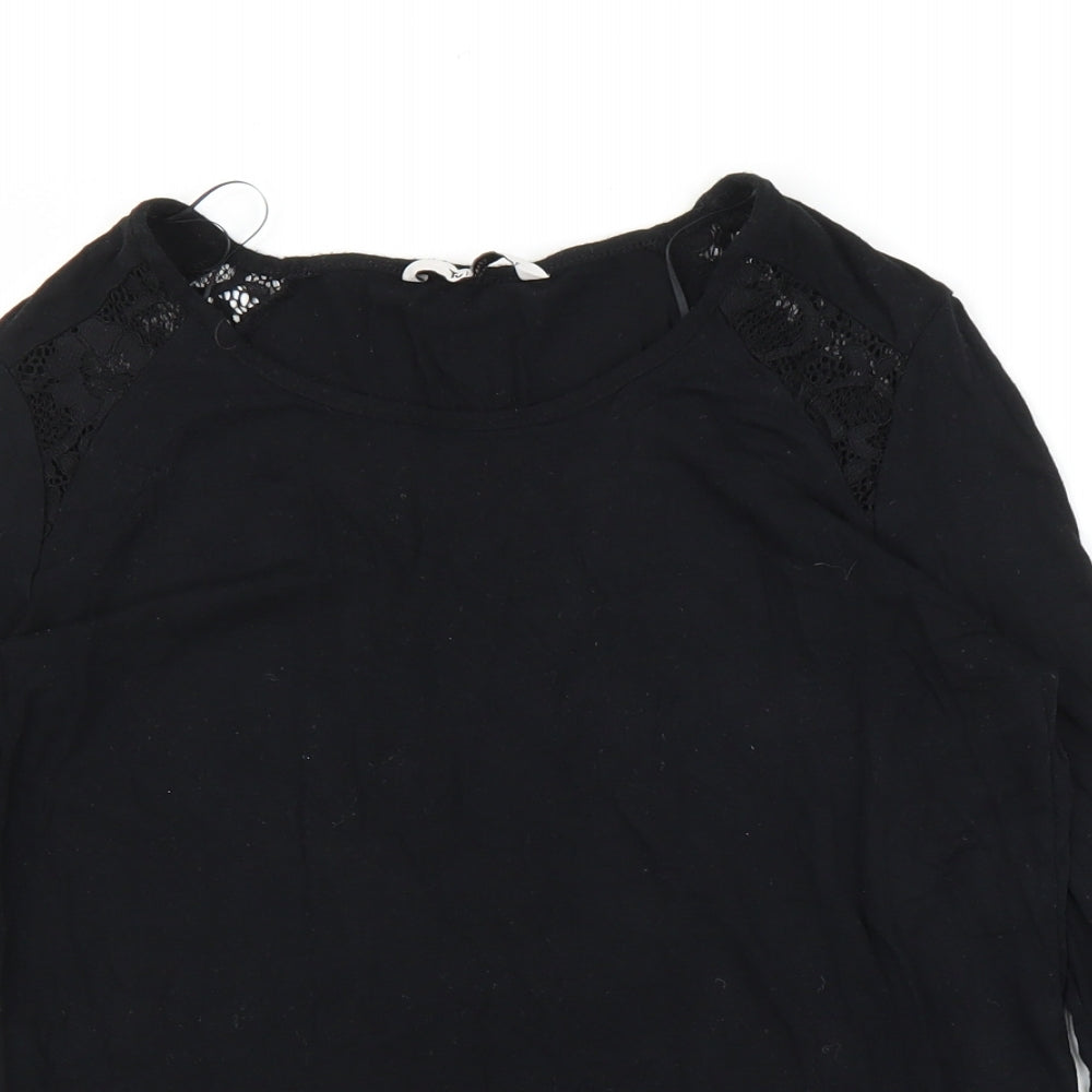 TU Womens Black   Basic T-Shirt Size 8