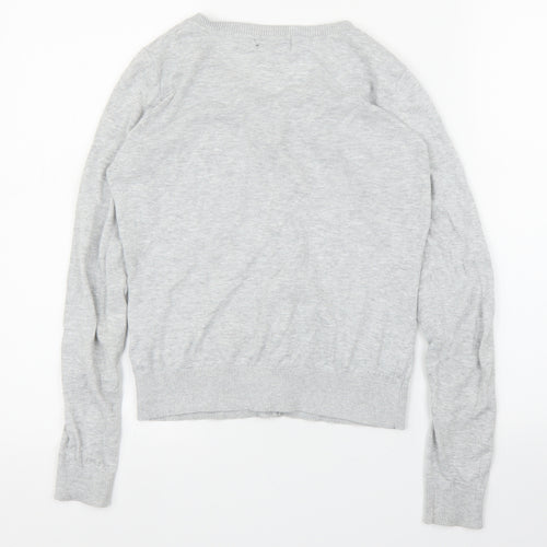 New Look Womens Grey   Cardigan Jumper Size 10