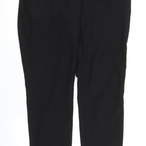 Dorothy Perkins Womens Black   Capri Trousers Size 10 L25 in