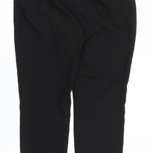 Dorothy Perkins Womens Black   Capri Trousers Size 10 L25 in