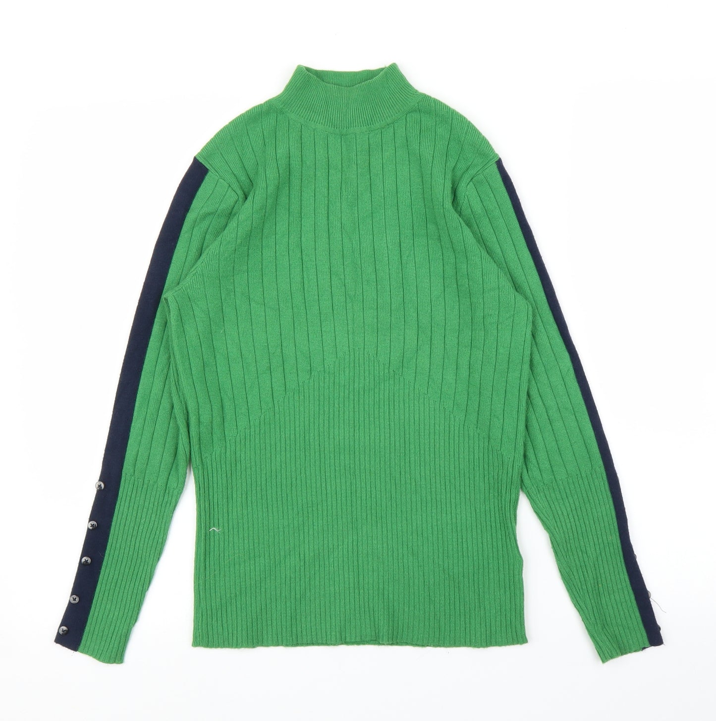 M&S Womens Green   Pullover Jumper Size 10