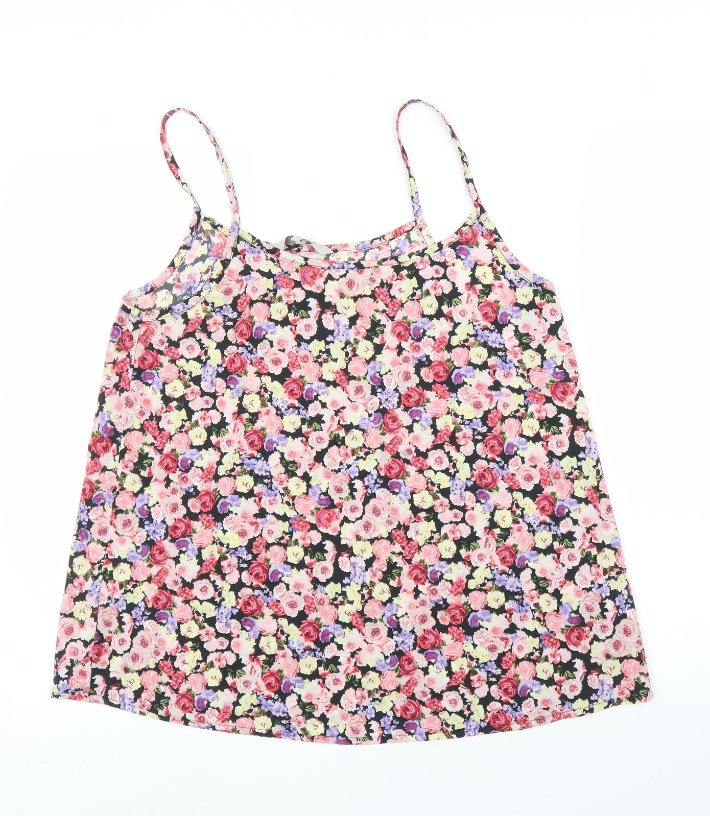Peacocks Womens Pink Floral  Camisole Blouse Size 10