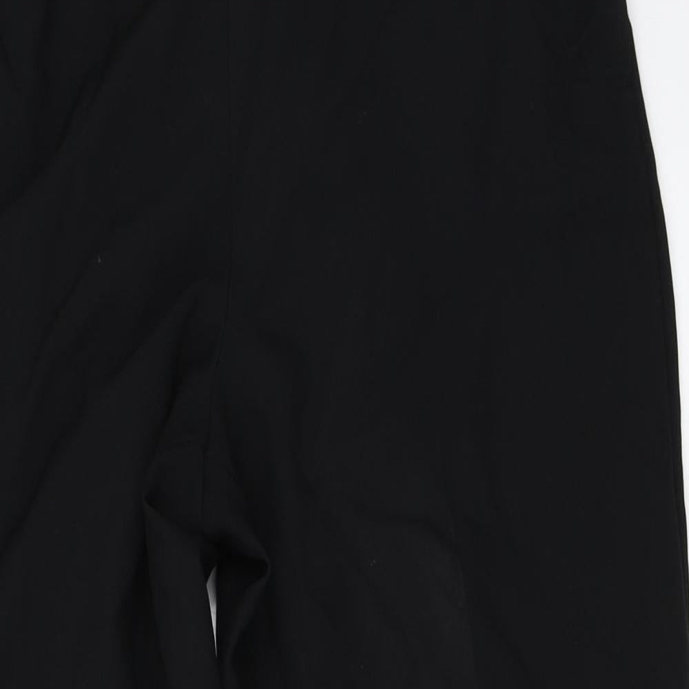 BHS Womens Black   Trousers  Size 12 L26 in