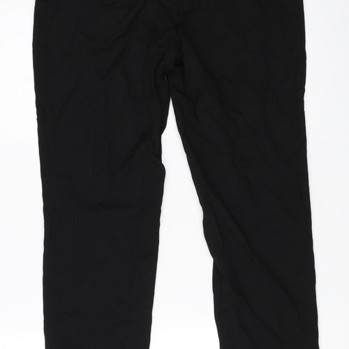 NEXT Womens Black   Trousers  Size 10 L28.5 in