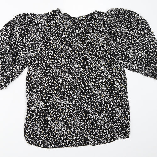 F&F Womens Black   Basic Blouse Size 8