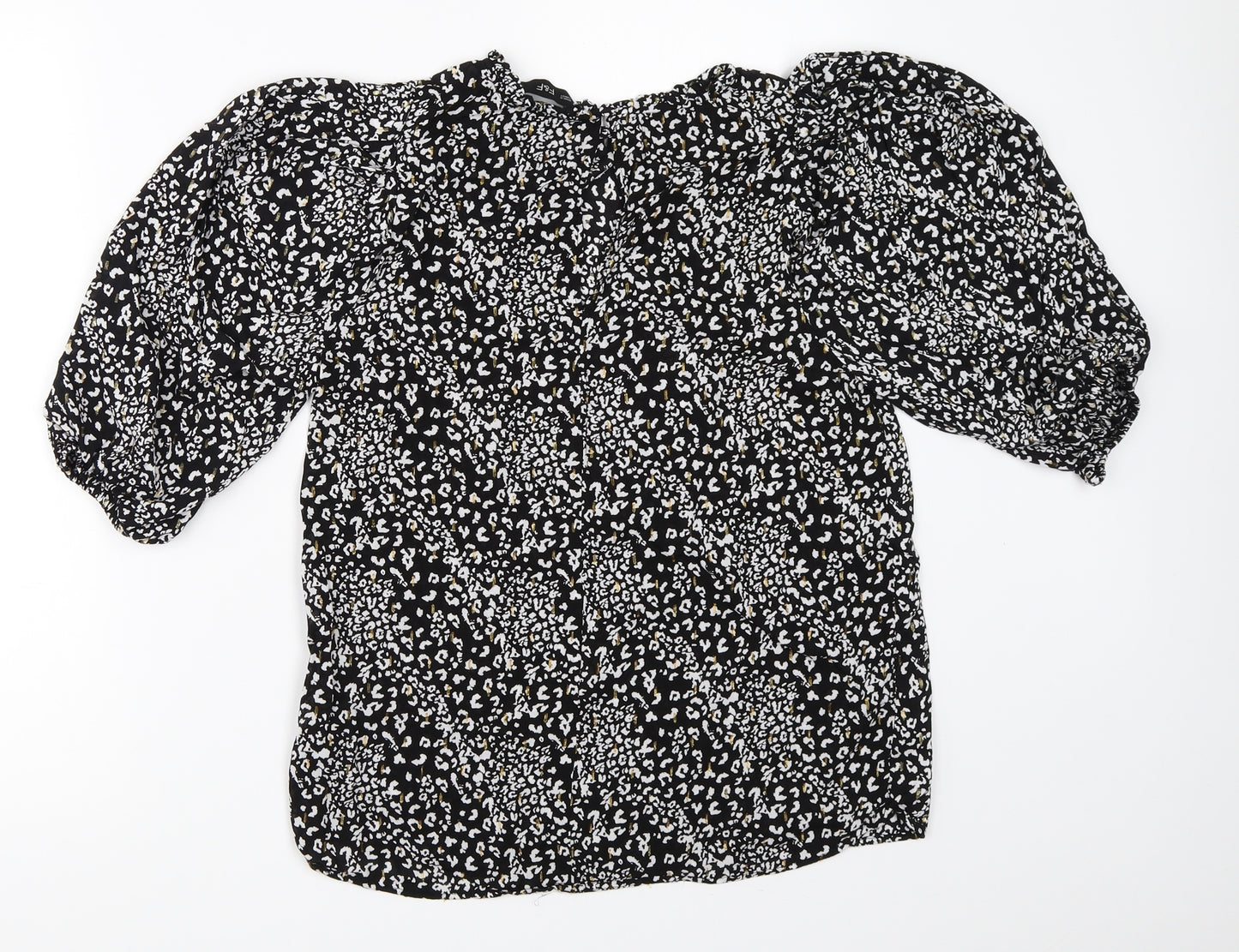 F&F Womens Black   Basic Blouse Size 8