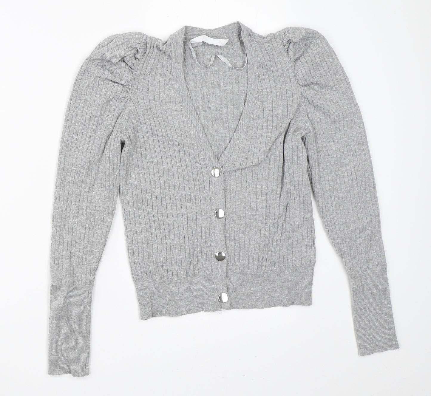H&M Womens Grey   Pullover Jumper Size M