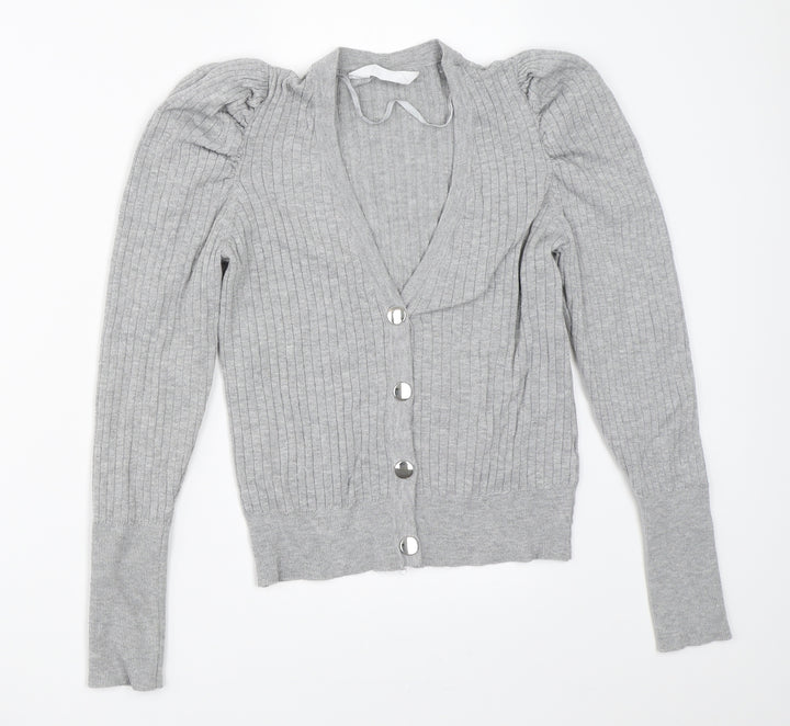 H&M Womens Grey   Pullover Jumper Size M