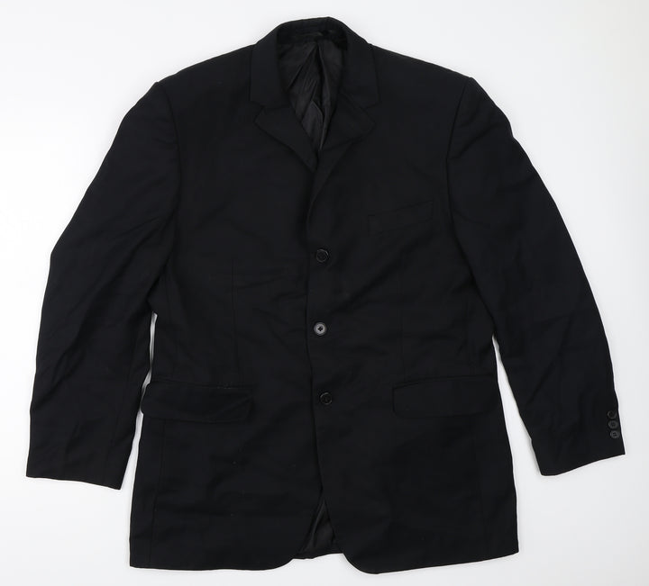 Burton Mens Black Jacket Blazer Size 42