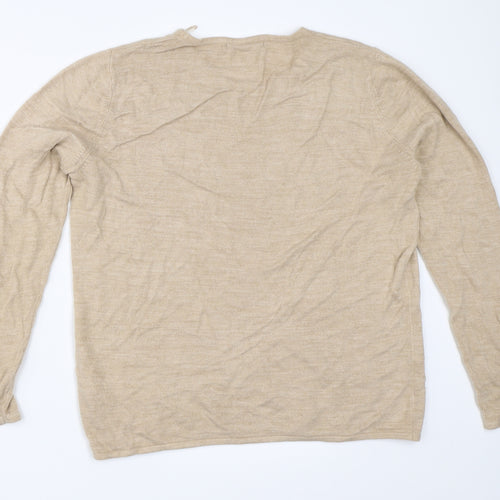 Bonmarché Womens Beige   Pullover Jumper Size M