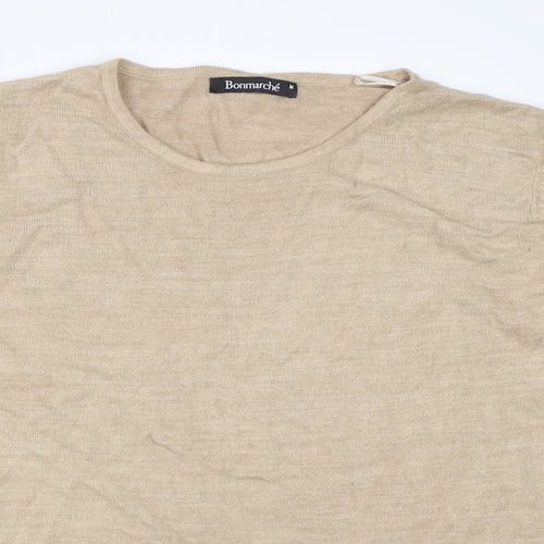 Bonmarché Womens Beige   Pullover Jumper Size M