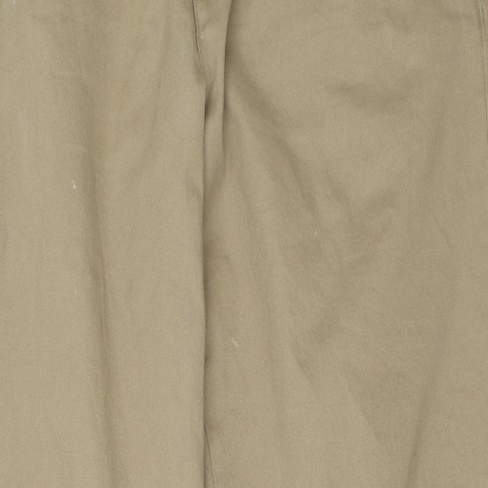 TU Mens Beige   Chino Trousers Size 34 in L34 in