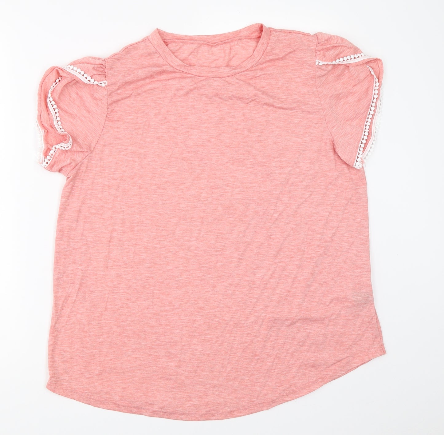 SheIn Womens Pink   Basic T-Shirt Size L