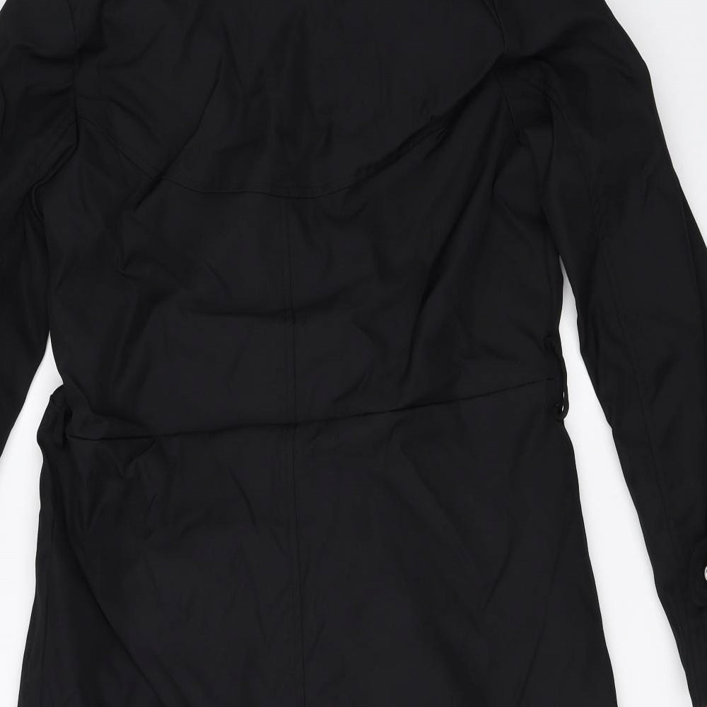 Dorothy Perkins Womens Black   Overcoat Coat Size 12