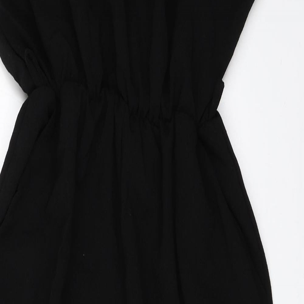 Quiz Womens Black   Jumpsuit One-Piece Size 16