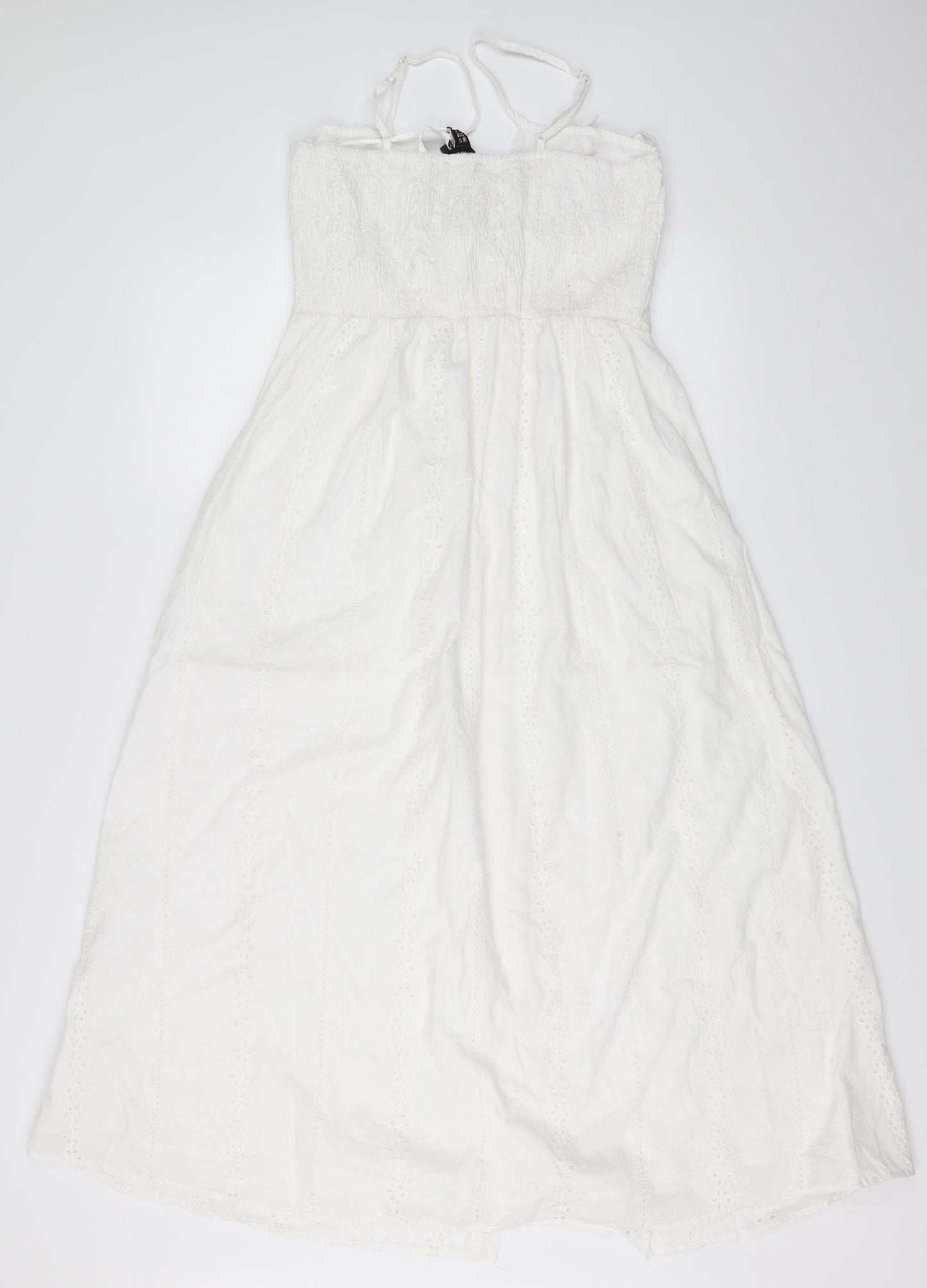 QED London Womens White   Fit & Flare  Size 12