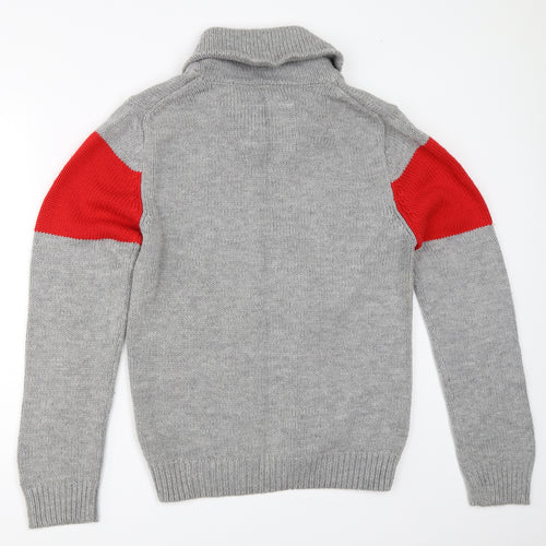 New Look Mens Grey   Pullover Jumper Size M