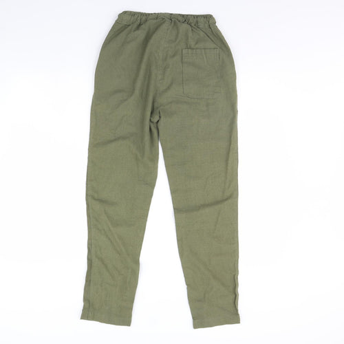 Preworn Womens Green   Trousers  Size L L28 in