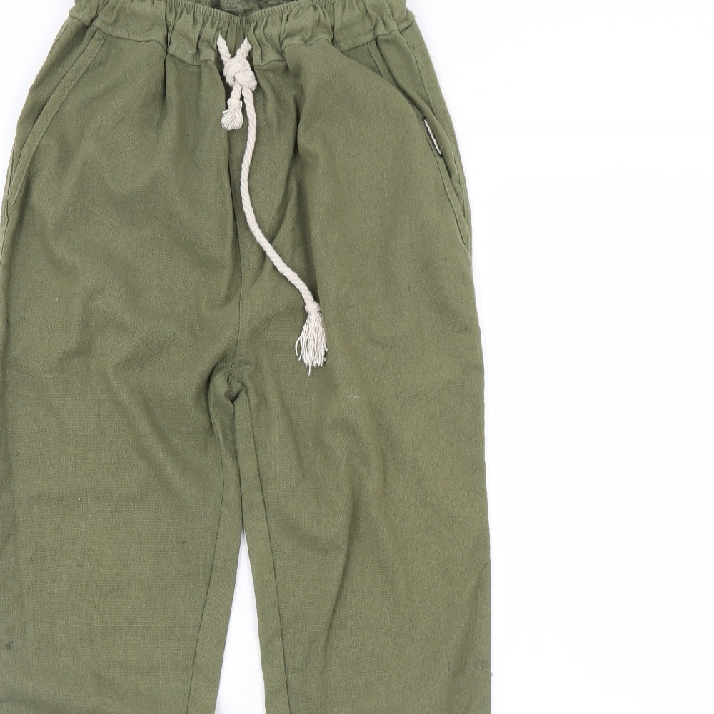 Preworn Womens Green   Trousers  Size L L28 in