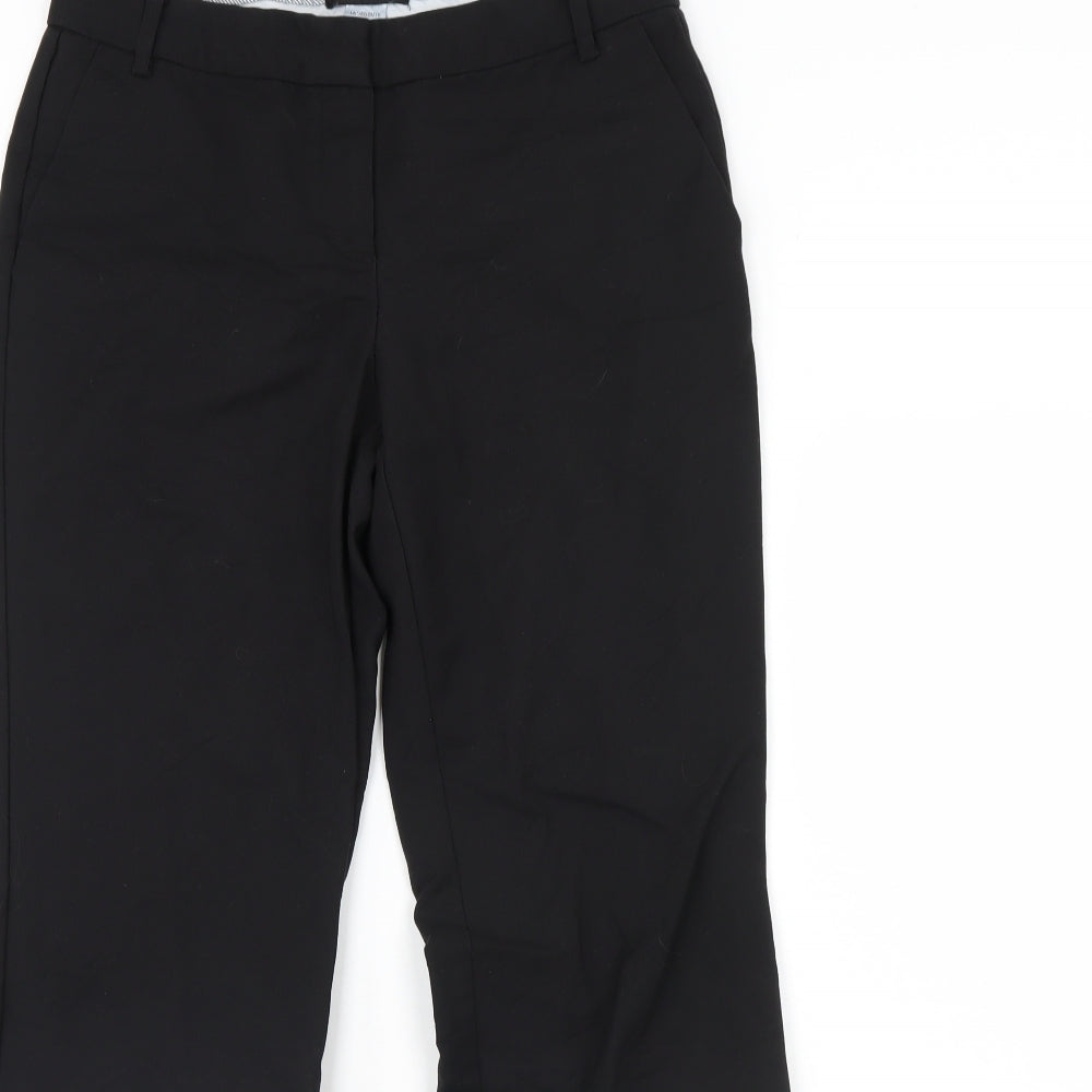 Laura Clement Womens Black   Dress Pants Trousers Size 12 L30 in