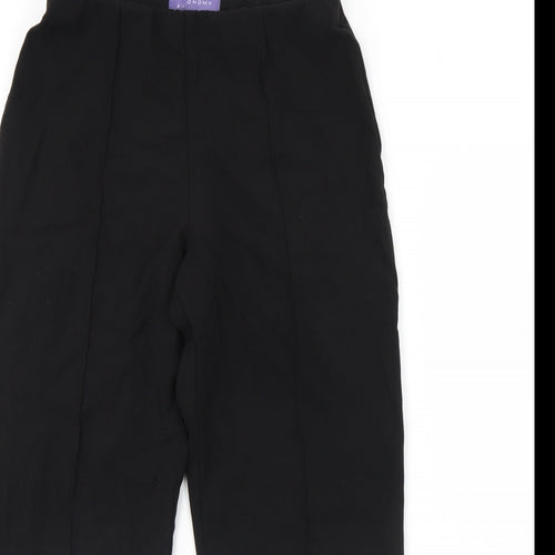 Autonomy Womens Black   Dress Pants Trousers Size 10 L24 in