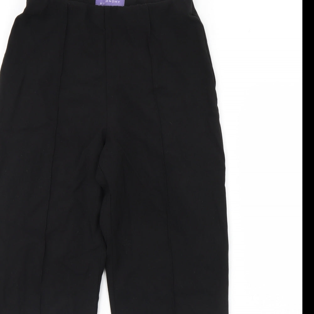 Autonomy Womens Black   Dress Pants Trousers Size 10 L24 in