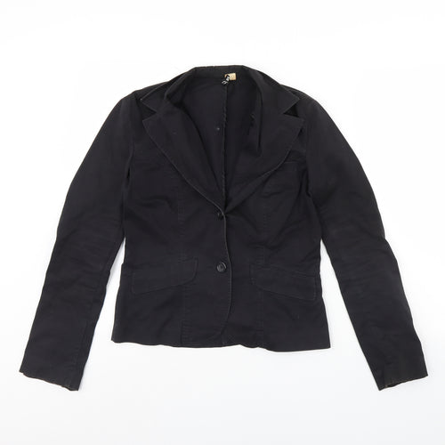 Divided Womens Black   Jacket  Size 10