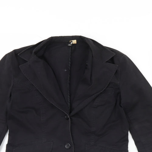 Divided Womens Black   Jacket  Size 10