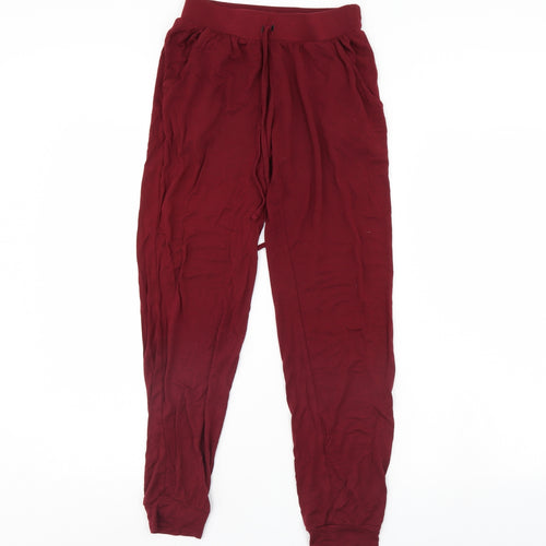 Primark Womens Red   Trousers  Size 6 L28 in