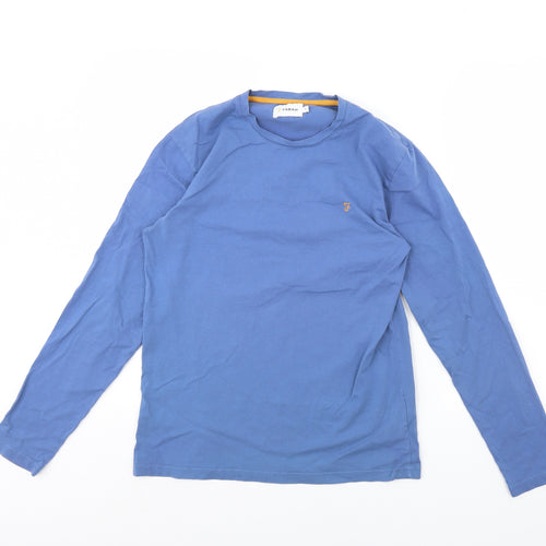 Farah Mens Blue    T-Shirt Size M